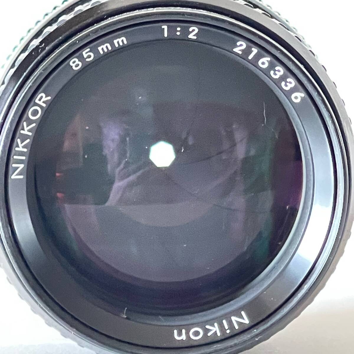 Nikon ニコン AI NIKKOR 85mm F2 単焦点 SLR カメラ レンズ _画像7