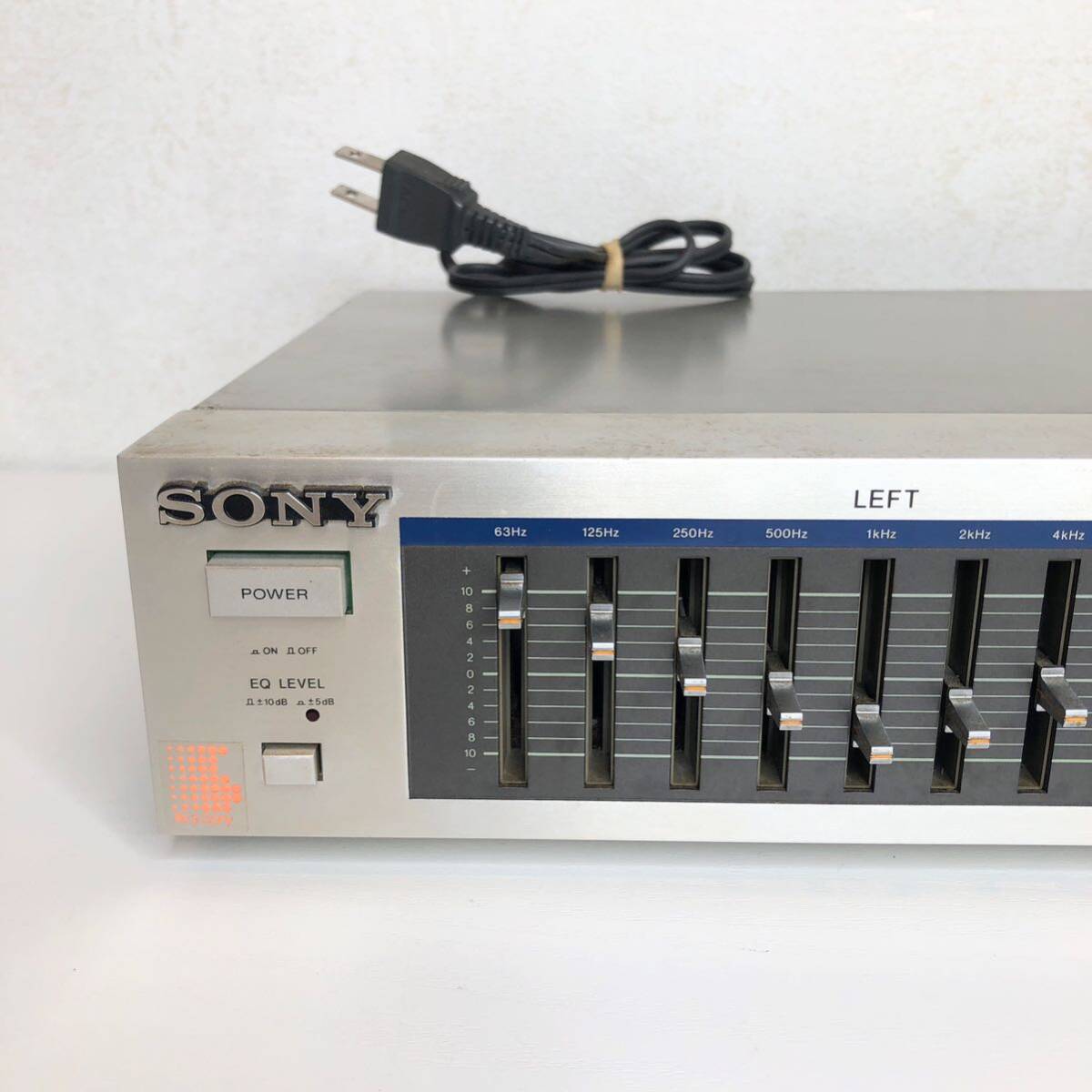 【動作品】SONY グラフィックイコライザー SEQ-9 音出し確認済みの画像2