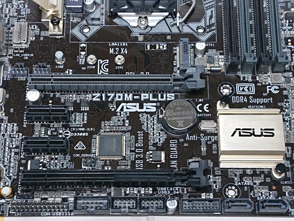 ASUS Z170M-PLUS(Z170/LGA1151(DDR4)/M.2/SATA Express/MicroATX)付属品全あり/美品_画像5