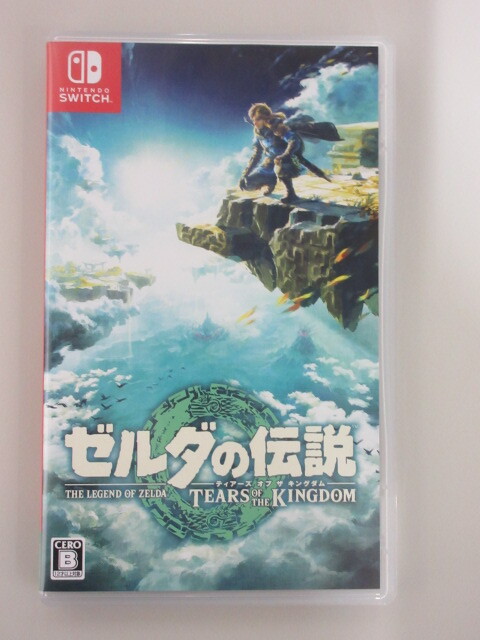 【即決】Switch ゼルダの伝説 ティアーズ オブ ザ キングダム_画像1