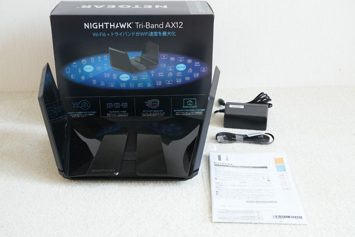 NETGEAR NIGHTHAWK AX12 WiFi6 無線 LAN ルーター RAX120_画像1