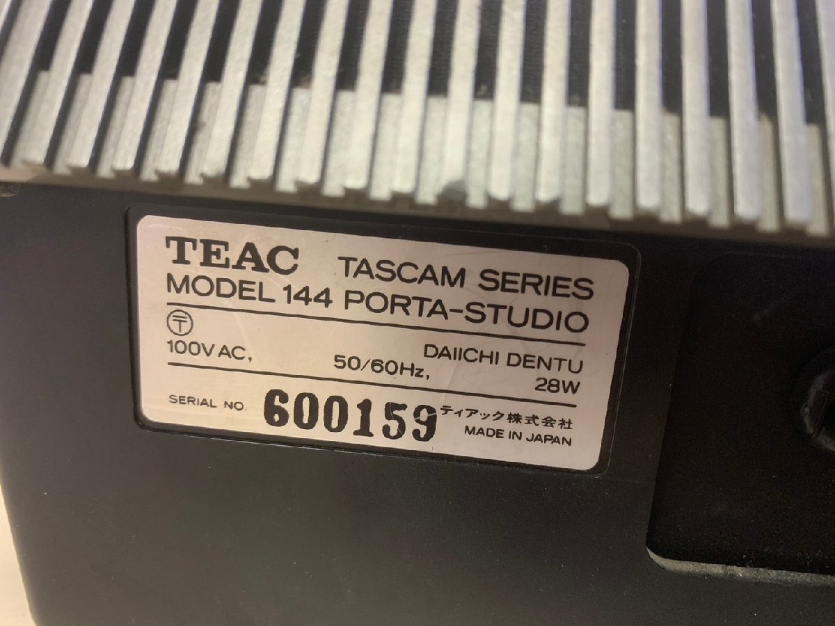 TEAC ティアック MODEL 144 マルチトラックレコーダー MTR 【現状品】の画像8