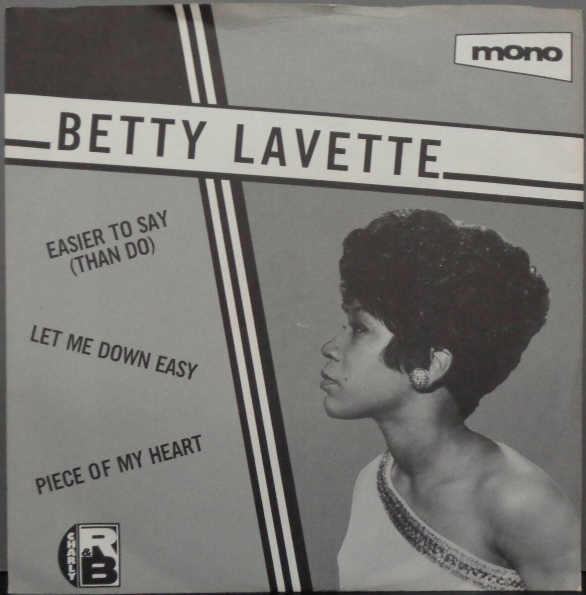 【SOUL 45】BETTY LAVETTE - EASIER TO SAY / LET ME DOWN EASY / PIECE OF MY HEART (s240511050) _画像1
