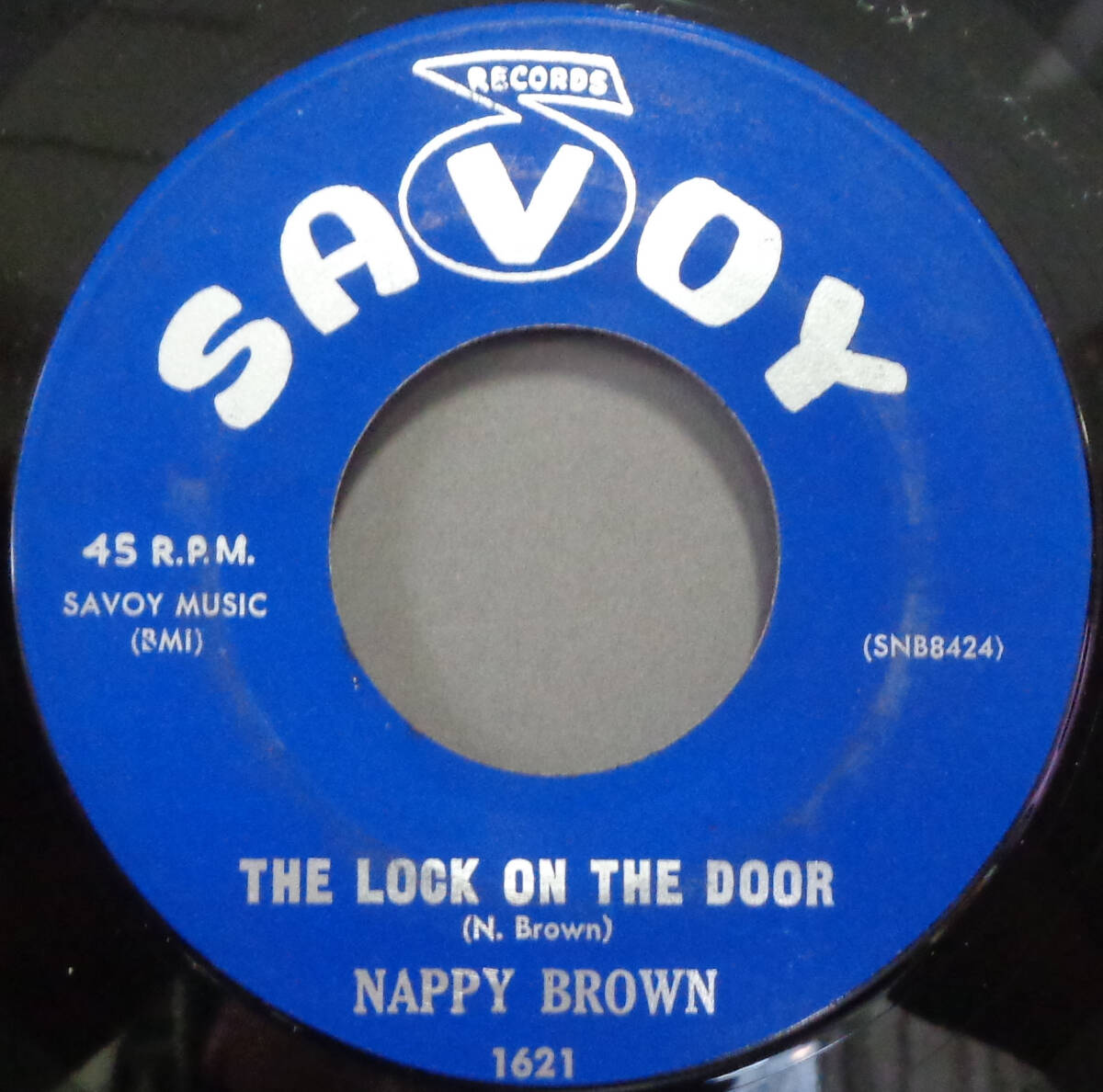 ▼BLUES 45▼ NAPPY BROWN - THE LOCK ON THE DOOR / SO GLAD I DON'T HAVE TO CRY NO MORE (bs240514019)_画像1