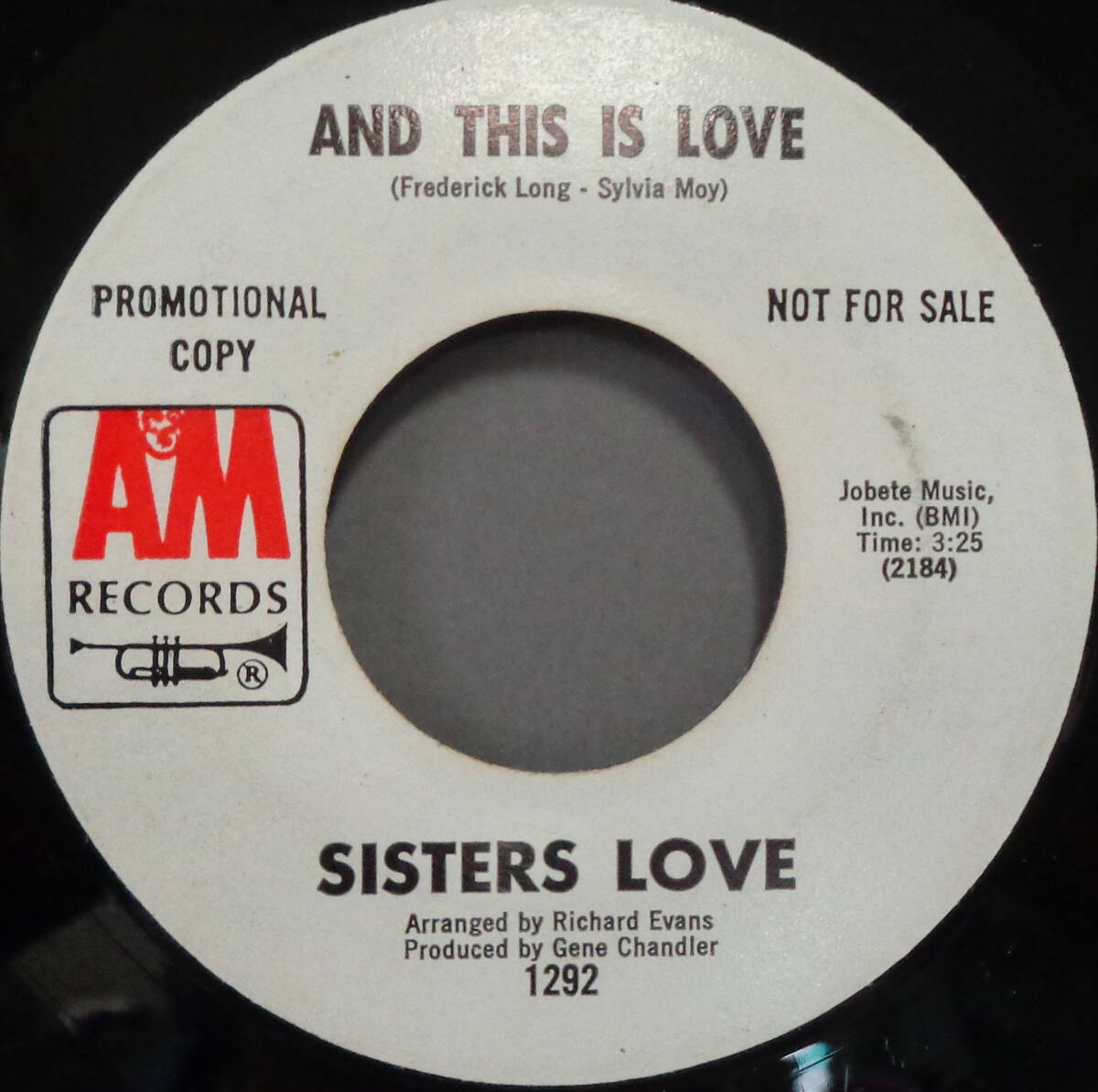 【SOUL 45】SISTERS LOVE - AND THIS IS LOVE / THE BIGGER YOU LOVE (s240511038) _画像1