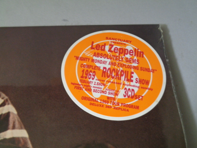 LED ZEPPELIN/ABSOLUTELY　GEMS　ROCK PILE 3CD+REPLICA PAMPHLET(SEALED)_画像4