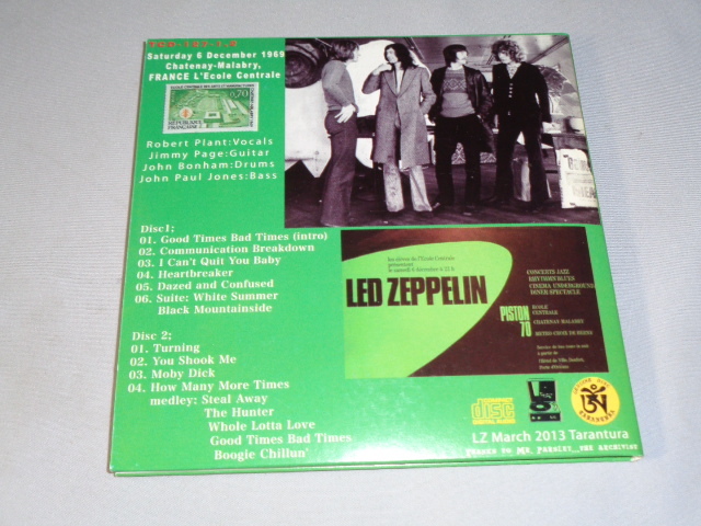 LED　ZEPPELIN/SECONDS　AFTER　CATCHING　FIRE　2CD SPECIAL　JACKET）_画像3