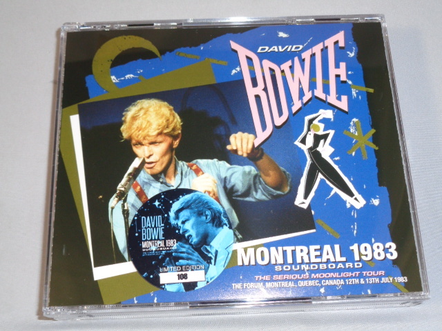 DAVID BOWIE/MONTREAL 1983 SOUNDBOARD 4CD　_画像1