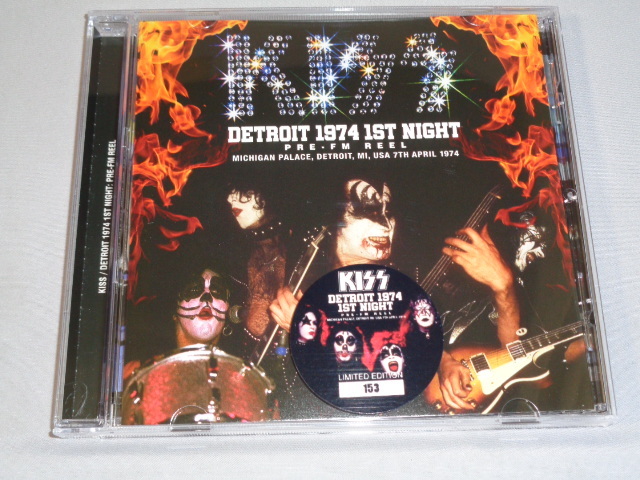 KISS/DETROIT 1974 1ST NIGHT PRE FM MASTER CD　_画像1