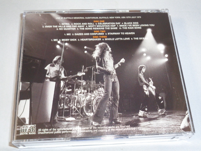 LED ZEPPELIN/DETROIT 1973 BUFFALO 1973 3CD_画像4