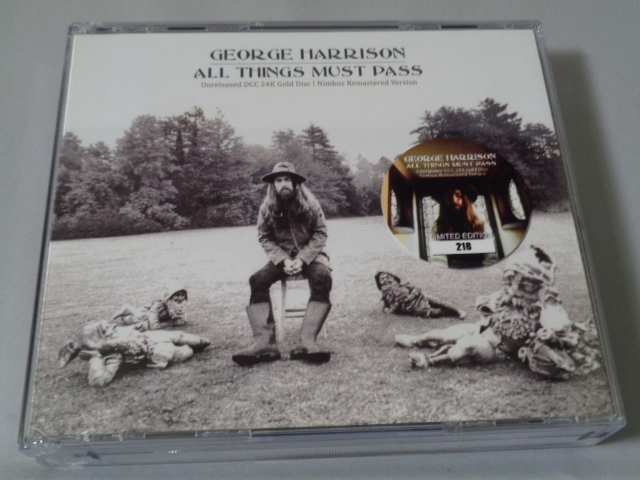 GEROGE　HARRISON/ALL THING MUST PASS-UNRELEASED DCC 24KGOLD DISK　NIMBUS REMATERED　VERSION　4CD_画像1