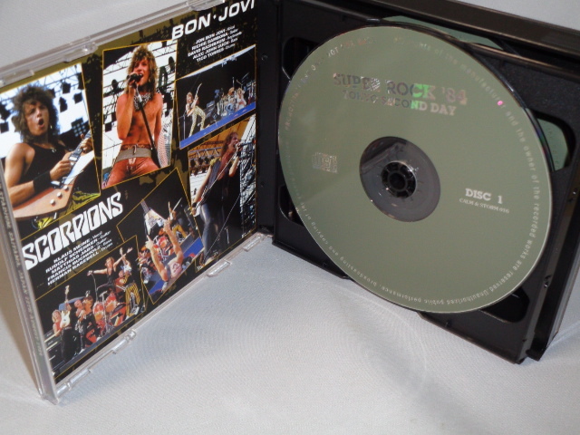 SUPER ROCK JAPAN　1984（MSG,SCORPIONS,BON JOVI, WHITESNAKE） TOKYO　SECOND DAY　5CD―BOX_画像2