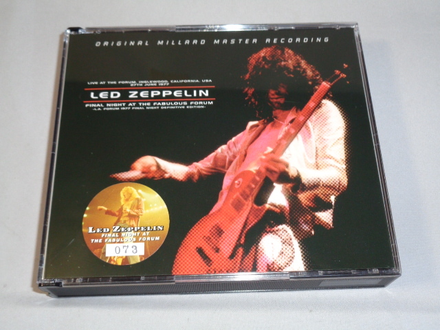 LED ZEPPELIN/FINAL NIGHT AT THE FABULOUS FORM DEFENITIVE EDITION 3CD＋３CD_画像1