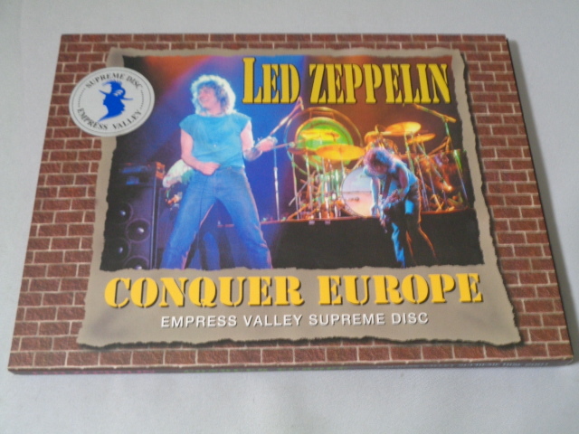 LED ZEPPELIN/CONQUER　EUROPE 　2CD_画像1