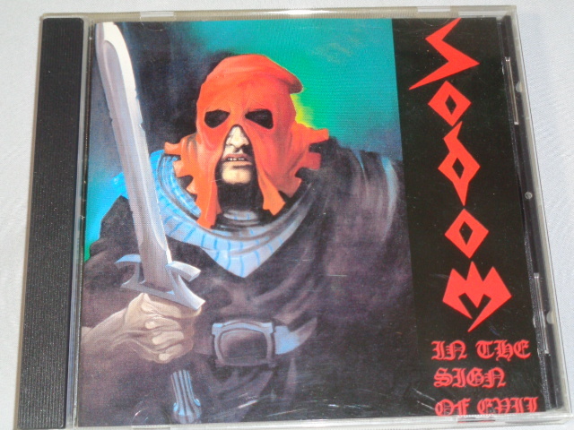 SODOM/IN THE SIGN OF EVIL＋OBSESSES BY CUELTY　WEST-GERMANY　オリジナル盤CD_画像1