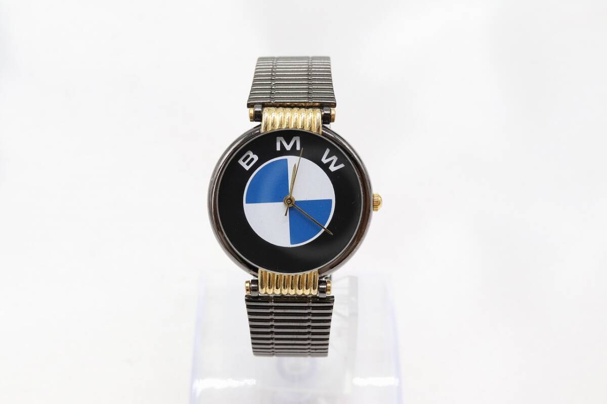 【W141-12】動作品 電池交換済 BMW 腕時計 メンズ【送料全国一律185円】の画像2