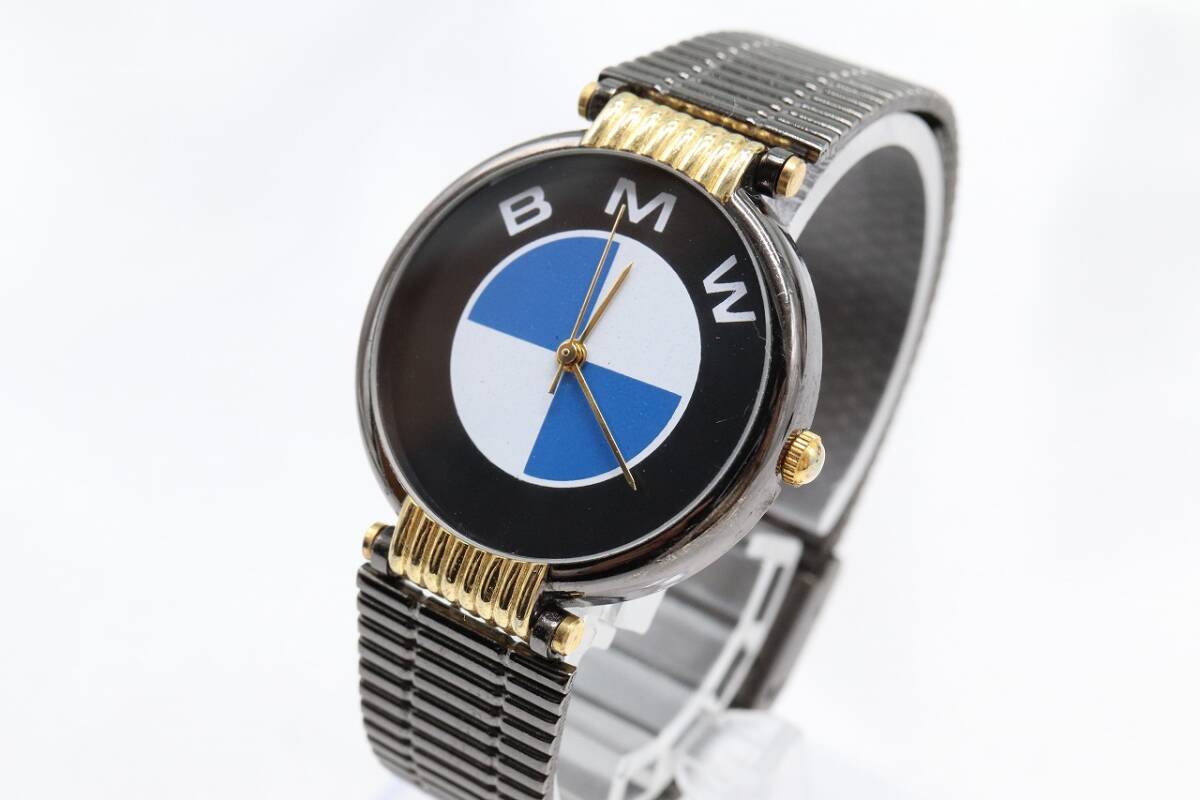 【W141-12】動作品 電池交換済 BMW 腕時計 メンズ【送料全国一律185円】の画像1