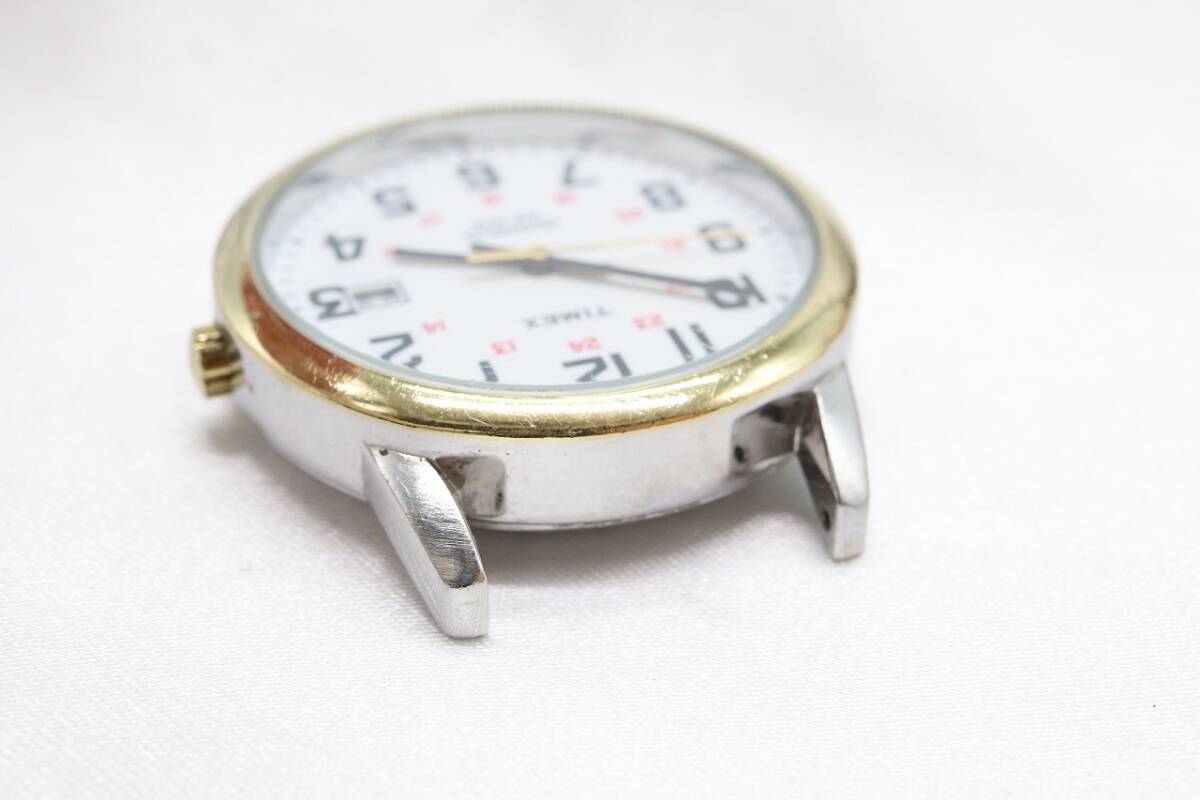 【W141-14】動作品 電池交換済 TIMEX INDIGLO タイメックス インディグロ 腕時計 フェイスのみ メンズ【送料全国一律185円】の画像4