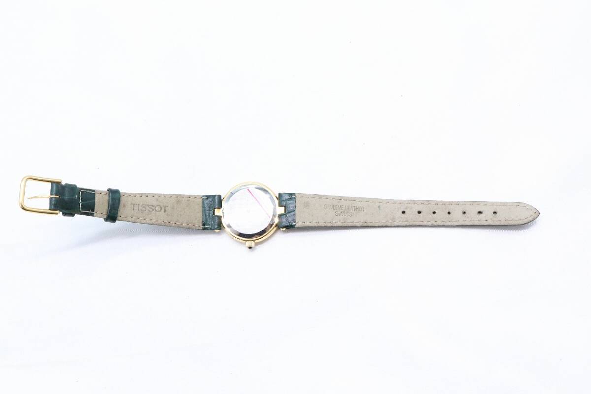 【W142-87】動作品 電池交換済 TISSOT ティソ サファイアクリスタル 腕時計 G224K レディース【送料全国一律185円】の画像7