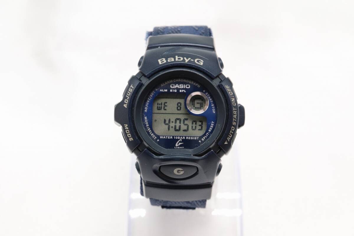 【W144-16】動作品 電池交換済 CASIO Baby-G カシオ ベイビージー デジタル 腕時計 BGX-099 レディース【送料全国一律380円】_画像2