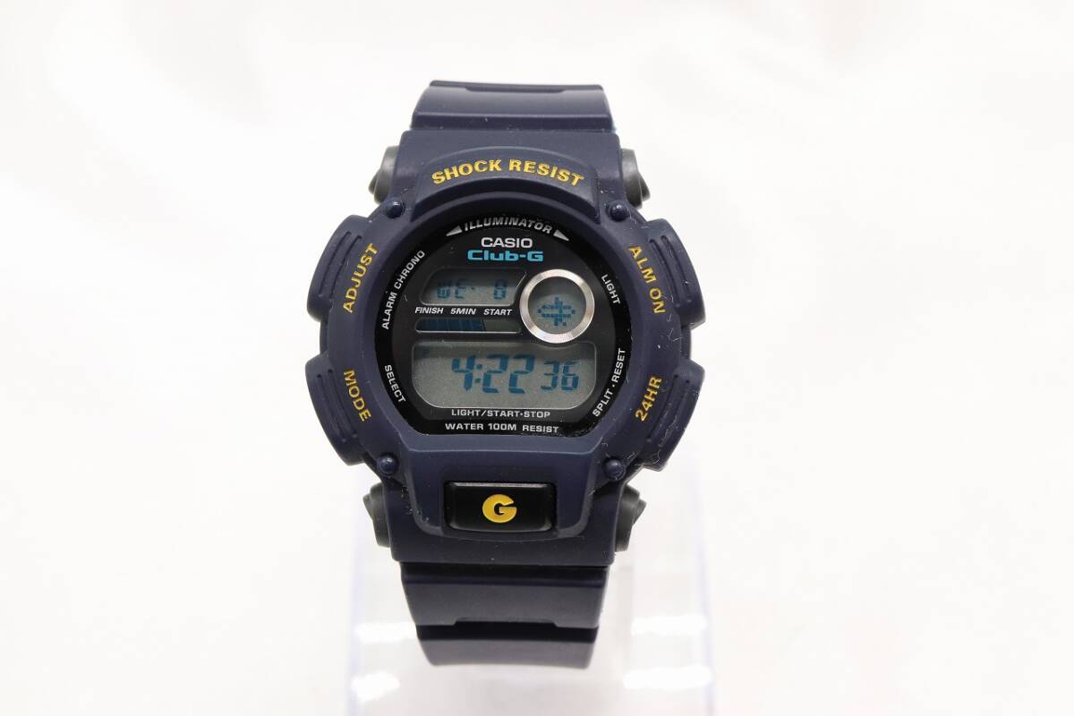 【W144-25】動作品 電池交換済 CASIO G-SHOCK Club-G カシオ ジーショック クラブジー デジタル 腕時計 GXS-900 メンズ ボーイズ_画像2