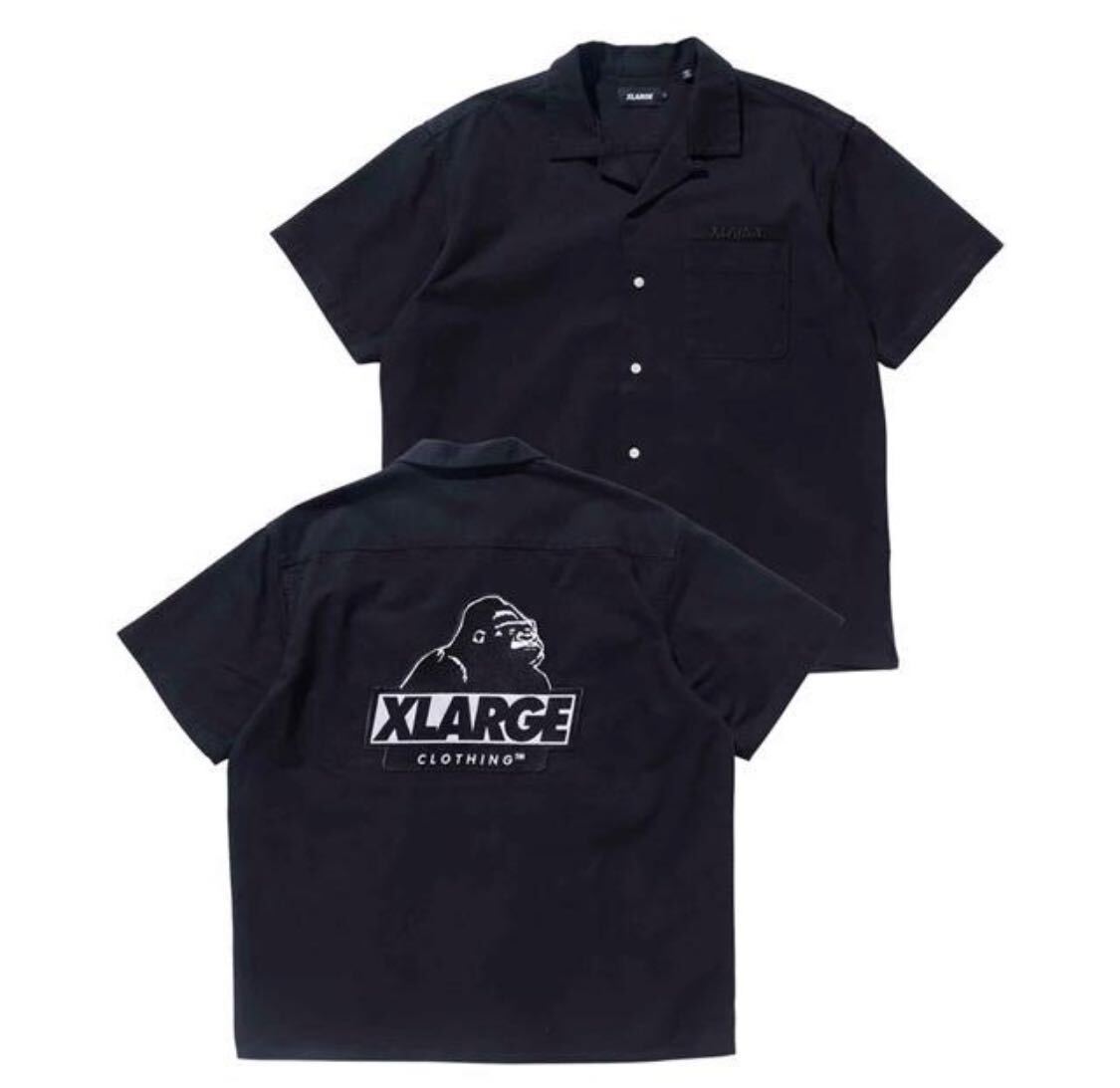 エクストララージ XLARGE S/SOG WORK SHIRT半袖ワークシャツ