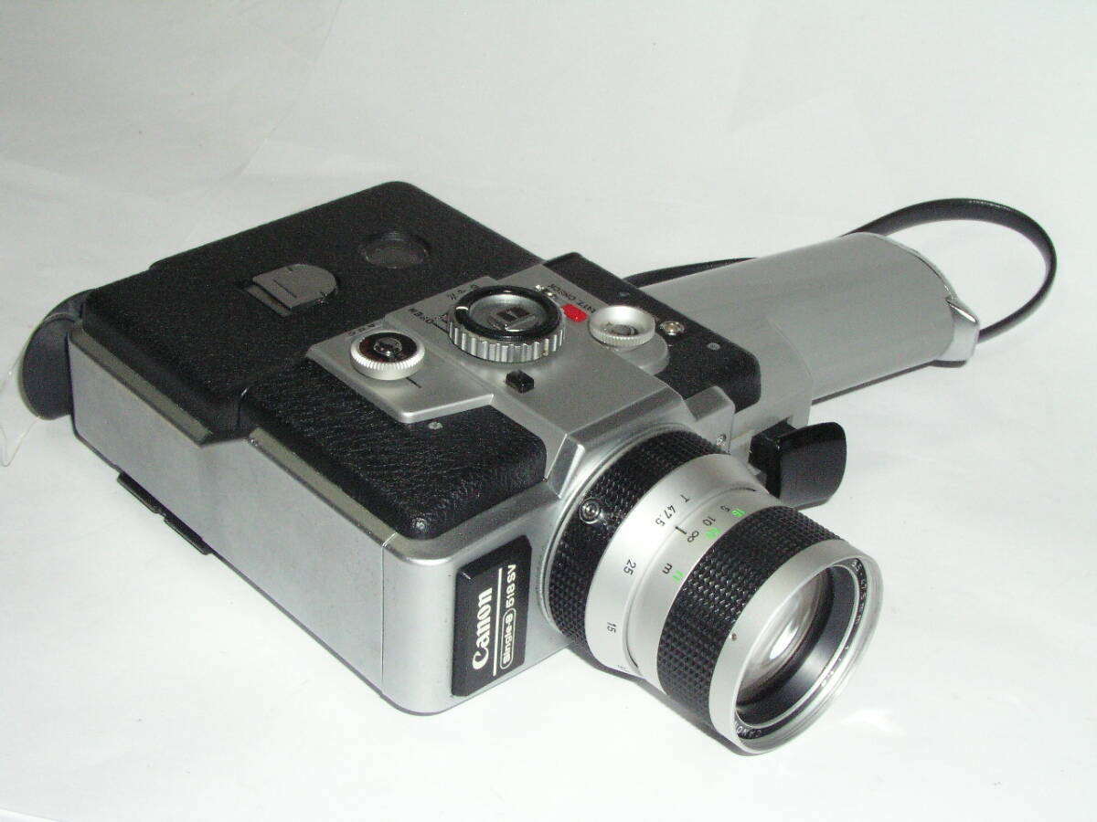 6255●● Canon Single-8 518 SV、キャノン シングル8　518SV、シネカメラ 1970年発売 ●_画像6