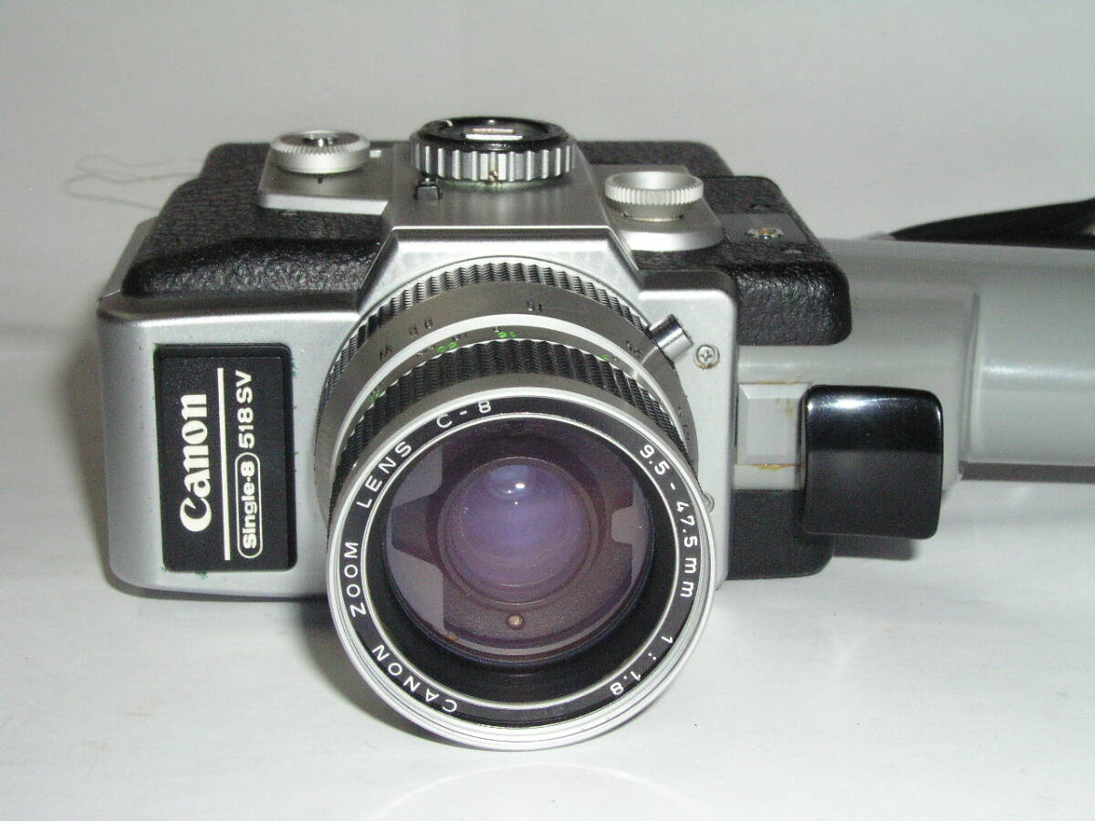 6255●● Canon Single-8 518 SV、キャノン シングル8　518SV、シネカメラ 1970年発売 ●_画像5