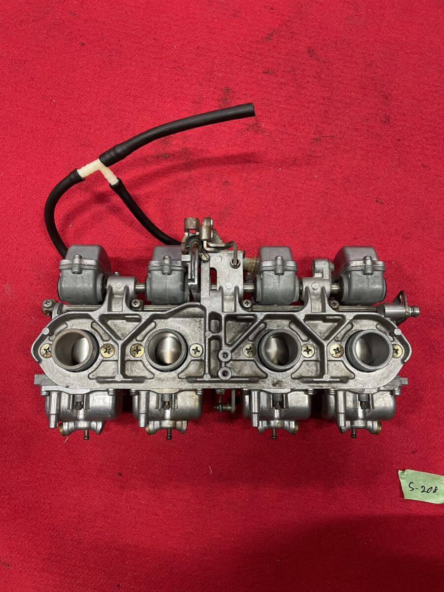S-208】 Kawasaki Z1000 KZ1000 当時物 純正 キャブレター 実働 S-208】 Kawasaki Z1000 KZ1000 当時物 純正 キャブレター 実働