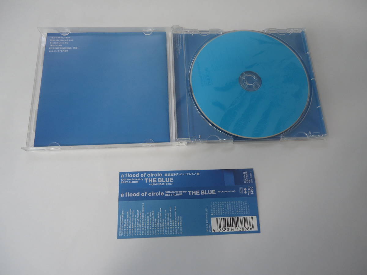 送料無料★a flood of circle 10th Anniversary BEST ALBUM THE BLUE -AFOC 2006-2015-（期間限定プライスダウン盤)★ベスト_画像2