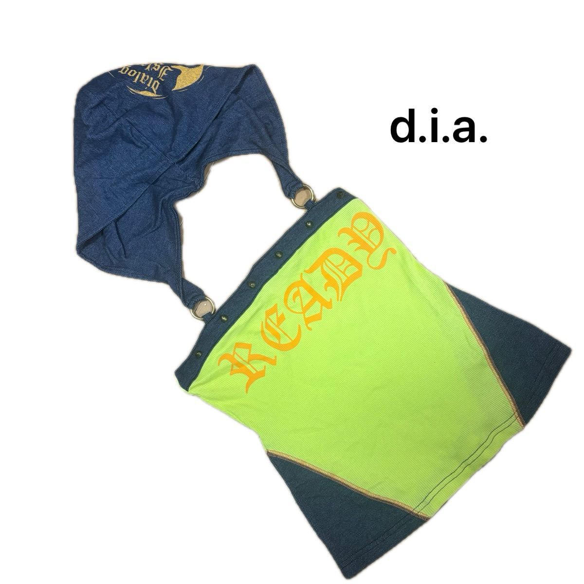 d i a ダイア チューブトップ フード付き スカル ギャル 夏 蛍光 d i a ダイア チューブトップ フード付き スカル ギャル 夏 蛍光