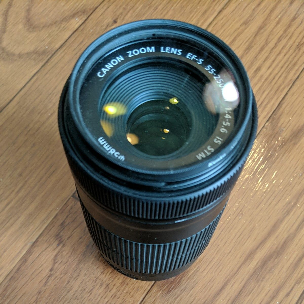 Canon EF-S 55 250mm IS STM 58mm レンズ キャップ フィルター付き