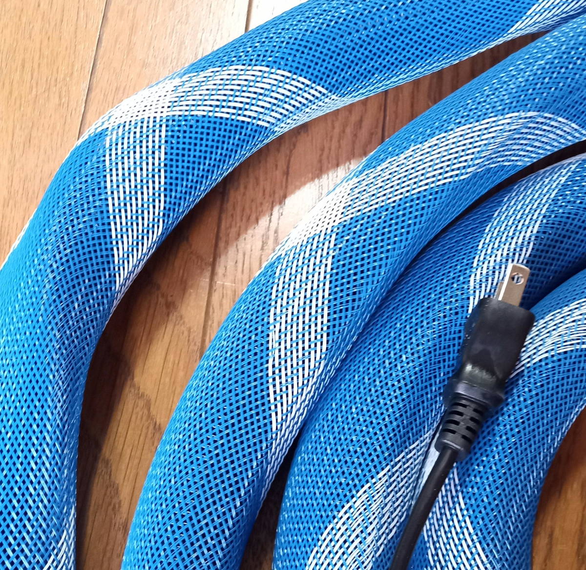 GW limitation special price! blue X white touch fasteners 2 piece attaching! compilation rubbish hose cover inside diameter 28mm5m hose . almost full cover 
