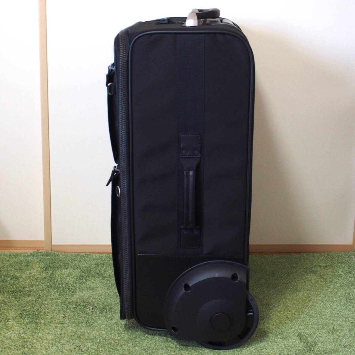 SAMSONITE Samsonite suitcase trunk travel Carry 66 nylon ACE Ace black black 