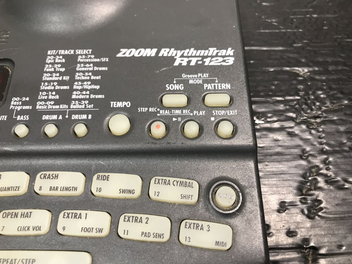 050807 ZOOM zoom Rhythmtrak RT-123 rhythm machine rhythm truck 