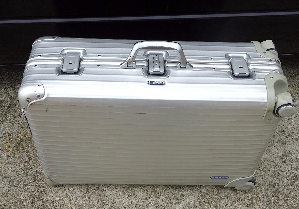 （Nz042489）RIMOWA/リモワ製 6231 旧モデル！ トパーズ スーツケースの画像9