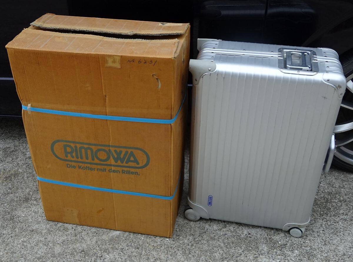 （Nz042489）RIMOWA/リモワ製 6231 旧モデル！ トパーズ スーツケースの画像1