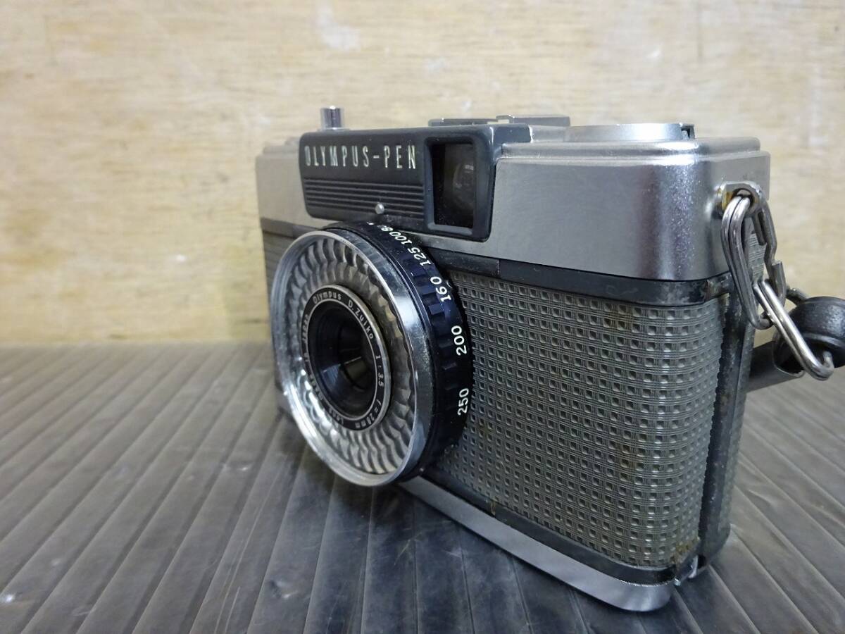 （Nz052536）コンパクトカメラ オリンパス OLYMPUS PEN EE-2  D-Zuiko 1:3.5 f=28mmの画像3