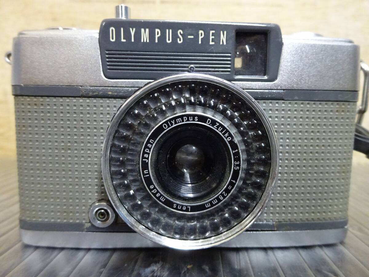 （Nz052536）コンパクトカメラ オリンパス OLYMPUS PEN EE-2  D-Zuiko 1:3.5 f=28mmの画像2