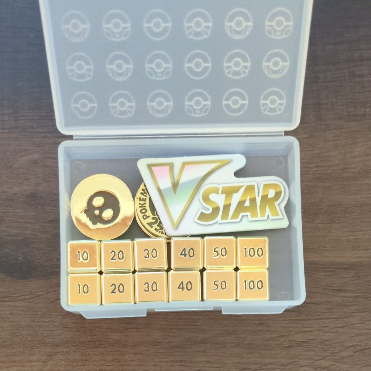 ポケモンカードゲーム ダメカンケース ダイス コイン Vstar ポケモンカードゲーム ダメカンケース ダイス コイン Vstar