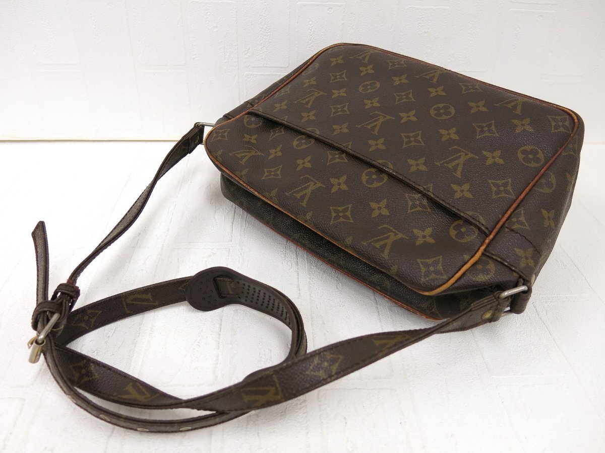 ◆LOUIS VUITTON ルイ・ヴィトン◆モノグラム ミグラトゥール◆トアル地◆ショルダー バッグ◆ブラウン ゴールド金具◆旧ナイル◆A5178_画像4