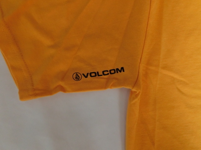 激レア USA購入 【VOLCOM】ボルコム 【GIVEBACK SERIES】【HAWAII VOLCOM STONE 】ロゴプリントTシャツUS Lサイズ イエロー_画像6