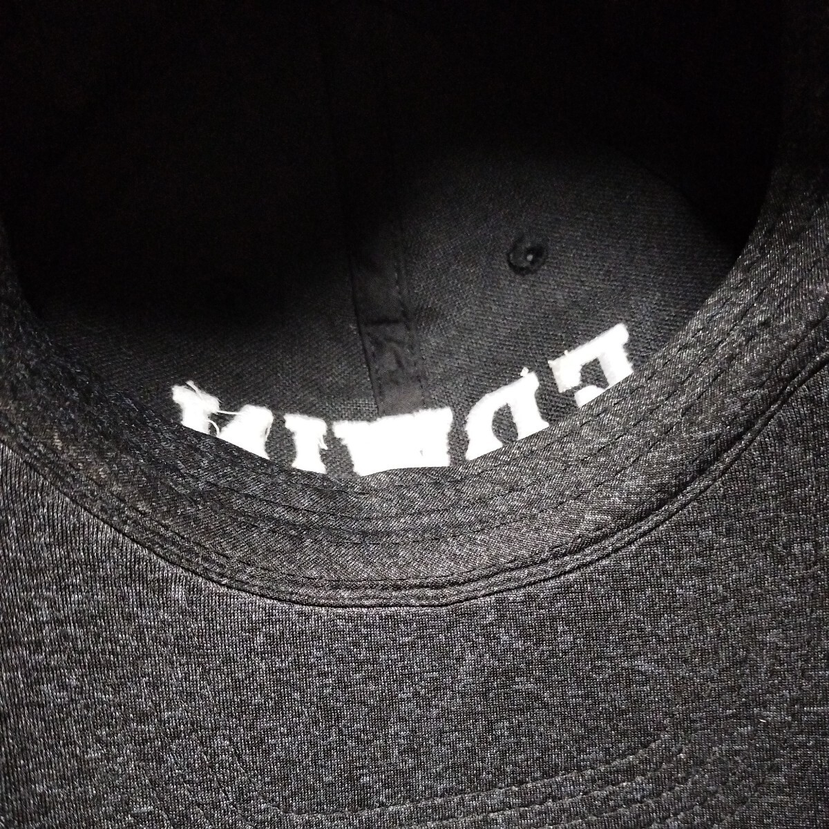 ● EDWIN「キャップ」刺繍　帽子　グレー　立体ロゴ　エドウィン