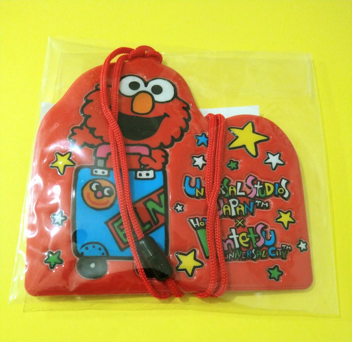  Sesame Street Elmo USJ pass case universal * Studio * Japan ticket case Novelty privilege 