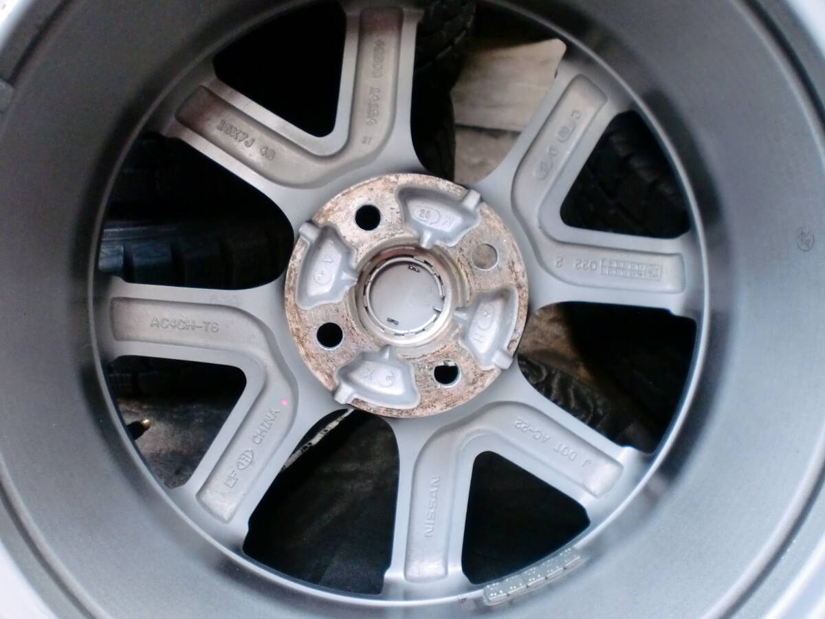 1本です。日産　マーチ　K13改　NISMO　アルミホイール　16×7　PCD100　+46_画像4