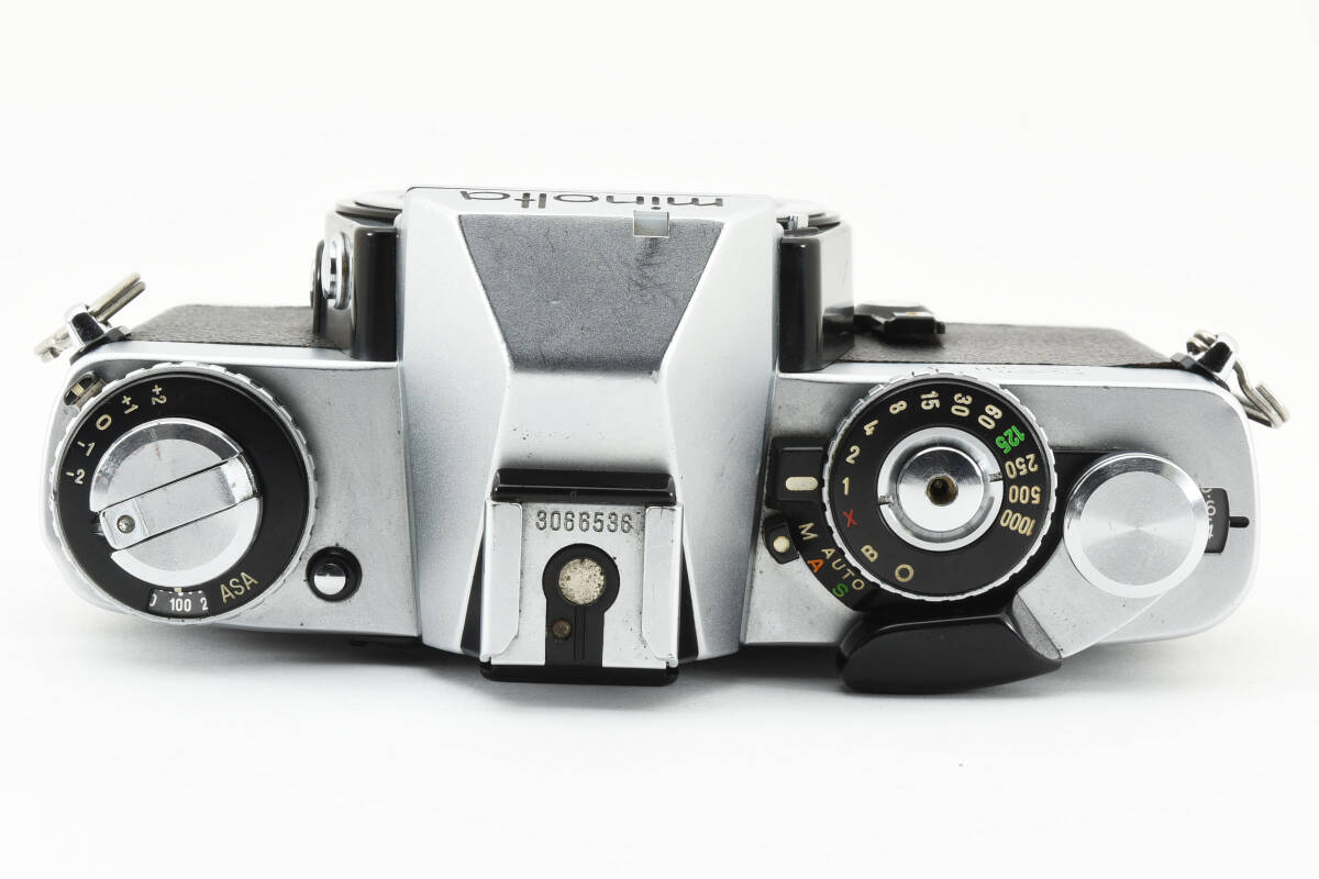【MIB-03】Minolta XD Silver ミノルタ ボディ シルバー フィルムカメラ SLR_画像6