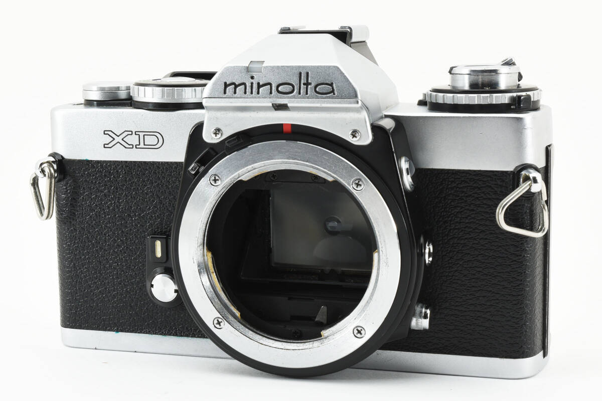 【MIB-03】Minolta XD Silver ミノルタ ボディ シルバー フィルムカメラ SLR_画像2