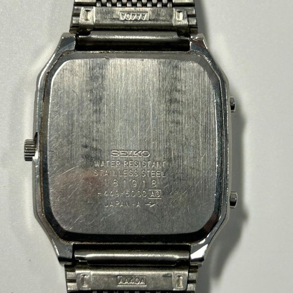 SEIKO セイコー 腕時計 449-5000 181918　(管理番号：OKU3724)_画像4