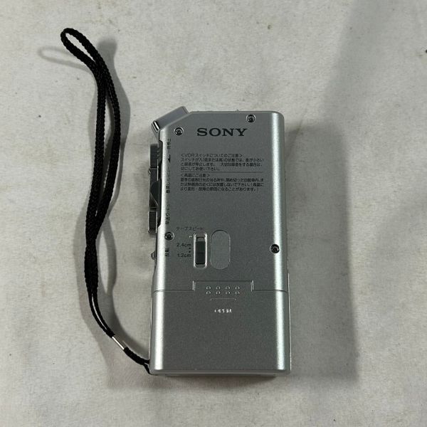 SONY ソニー マイクロカセットコーダー M-830 　(管理番号：OKU3607)_画像3