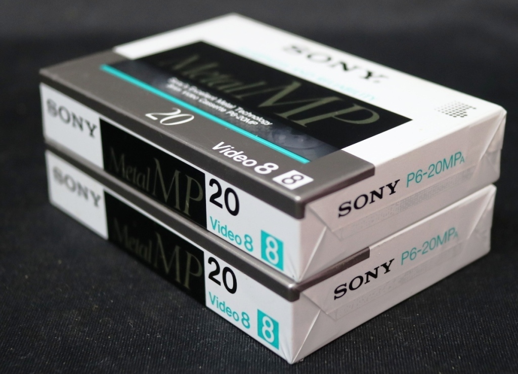 (0528) SONY VIDEO 8 8 millimeter video for metal unopened P6-20MP 2 ps P6-30MP 1 pcs 